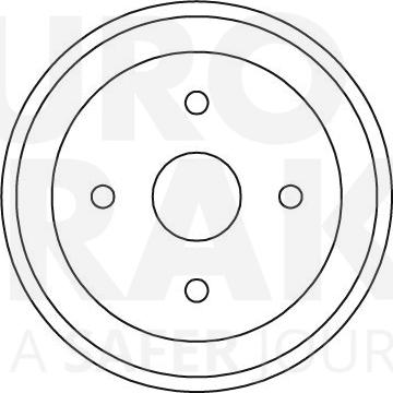 Eurobrake 5825255211 - Bremžu trumulis autodraugiem.lv