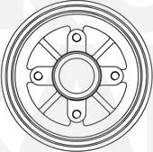 Eurobrake 5825251909 - Bremžu trumulis autodraugiem.lv