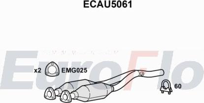 EuroFlo ECAU5061 - Katalizators autodraugiem.lv