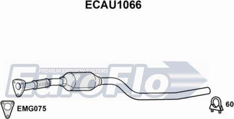 EuroFlo ECAU1066 - Katalizators autodraugiem.lv