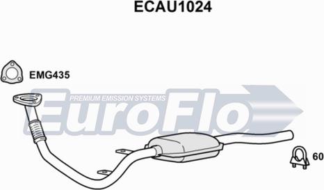 EuroFlo ECAU1024 - Katalizators autodraugiem.lv