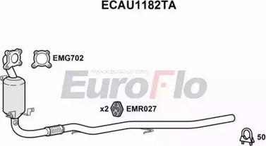 EuroFlo ECAU1182TA - Katalizators autodraugiem.lv