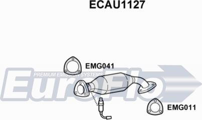 EuroFlo ECAU1127 - Katalizators autodraugiem.lv