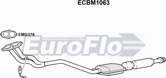 EuroFlo ECBM1063 - Katalizators autodraugiem.lv