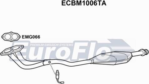 EuroFlo ECBM1006TA - Katalizators autodraugiem.lv