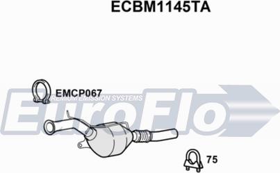 EuroFlo ECBM1145TA - Katalizators autodraugiem.lv