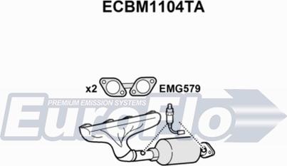 EuroFlo ECBM1104TA - Katalizators autodraugiem.lv