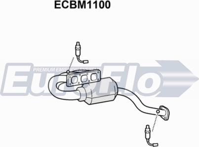 EuroFlo ECBM1100 - Katalizators autodraugiem.lv