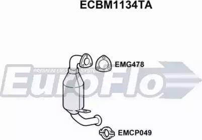 EuroFlo ECBM1134TA - Katalizators autodraugiem.lv