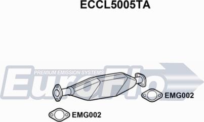 EuroFlo ECCL5005TA - Katalizators autodraugiem.lv