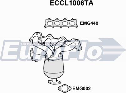 EuroFlo ECCL1006TA - Katalizators autodraugiem.lv