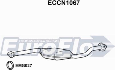 EuroFlo ECCN1067 - Katalizators autodraugiem.lv