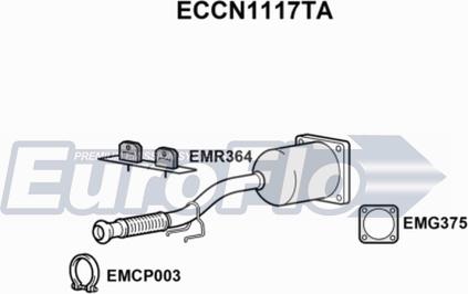 EuroFlo ECCN1117TA - Katalizators autodraugiem.lv