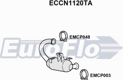 EuroFlo ECCN1120TA - Katalizators autodraugiem.lv