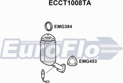 EuroFlo ECCT1008TA - Katalizators autodraugiem.lv