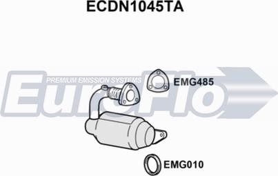 EuroFlo ECDN1045TA - Katalizators autodraugiem.lv