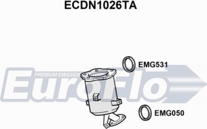 EuroFlo ECDN1026TA - Katalizators autodraugiem.lv