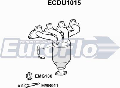 EuroFlo ECDU1015 - Katalizators autodraugiem.lv