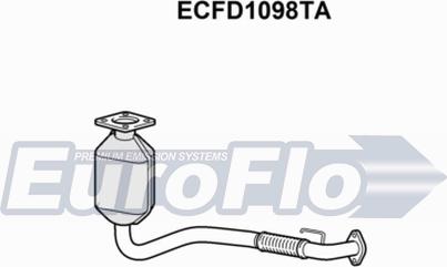 EuroFlo ECFD1098TA - Katalizators autodraugiem.lv