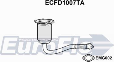 EuroFlo ECFD1007TA - Katalizators autodraugiem.lv