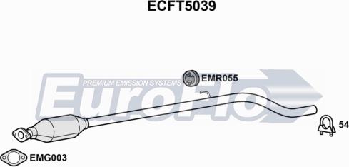 EuroFlo ECFT5039 - Katalizators autodraugiem.lv