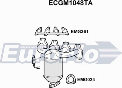 EuroFlo ECGM1048TA - Katalizators autodraugiem.lv