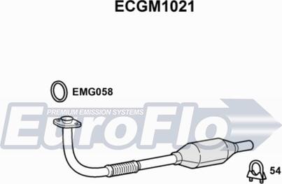 EuroFlo ECGM1021 - Katalizators autodraugiem.lv