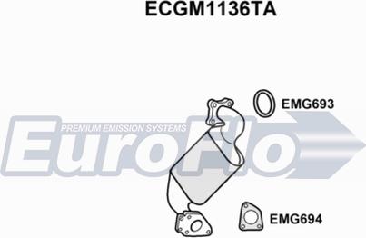 EuroFlo ECGM1136TA - Katalizators autodraugiem.lv