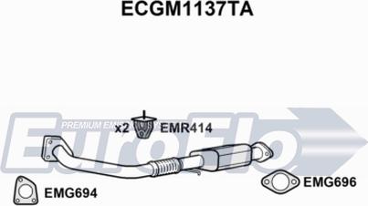 EuroFlo ECGM1137TA - Katalizators autodraugiem.lv