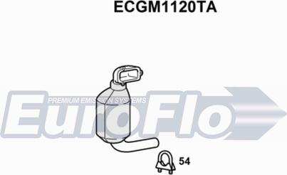 EuroFlo ECGM1120TA - Katalizators autodraugiem.lv