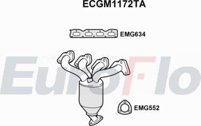 EuroFlo ECGM1172TA - Katalizators autodraugiem.lv