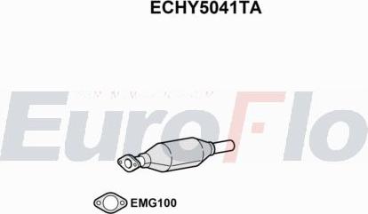 EuroFlo ECHY5041TA - Katalizators autodraugiem.lv