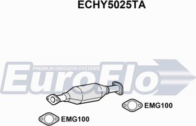 EuroFlo ECHY5025TA - Katalizators autodraugiem.lv