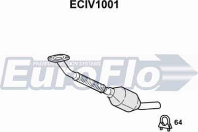 EuroFlo ECIV1001 - Katalizators autodraugiem.lv