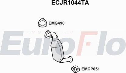 EuroFlo ECJR1044TA - Katalizators autodraugiem.lv