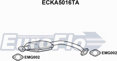 EuroFlo ECKA5016TA - Katalizators autodraugiem.lv