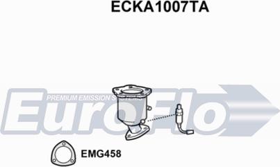 EuroFlo ECKA1007TA - Katalizators autodraugiem.lv