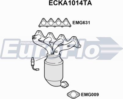 EuroFlo ECKA1014TA - Katalizators autodraugiem.lv