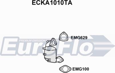 EuroFlo ECKA1010TA - Katalizators autodraugiem.lv