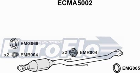 EuroFlo ECMA5002 - Katalizators autodraugiem.lv