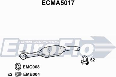 EuroFlo ECMA5017 - Katalizators autodraugiem.lv