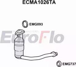 EuroFlo ECMA1026TA - Katalizators autodraugiem.lv