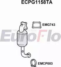 EuroFlo ECPG1158TA - Katalizators autodraugiem.lv