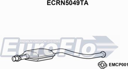 EuroFlo ECRN5049TA - Katalizators autodraugiem.lv