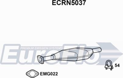 EuroFlo ECRN5037 - Katalizators autodraugiem.lv