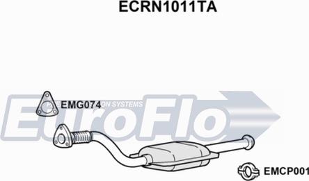 EuroFlo ECRN1011TA - Katalizators autodraugiem.lv