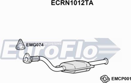 EuroFlo ECRN1012TA - Katalizators autodraugiem.lv