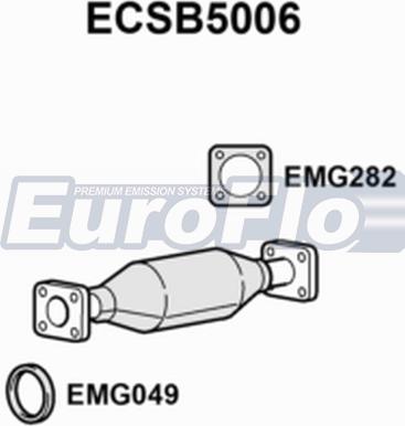 EuroFlo ECSB5006 - Katalizators autodraugiem.lv
