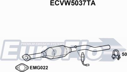 EuroFlo ECVW5037TA - Katalizators autodraugiem.lv