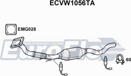 EuroFlo ECVW1056TA - Katalizators autodraugiem.lv